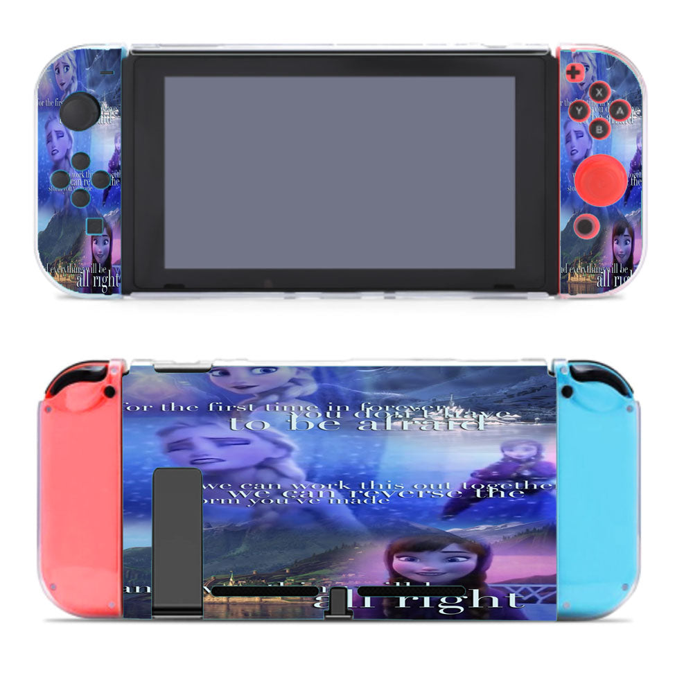 Frozen Quotes Nintendo Switch Cover Case