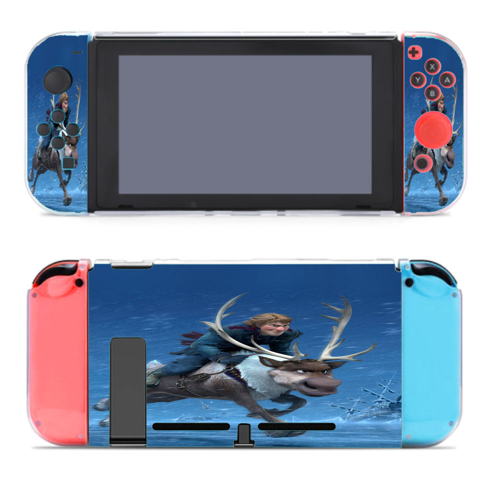 Frozen Running Kristof Nintendo Switch Cover Case