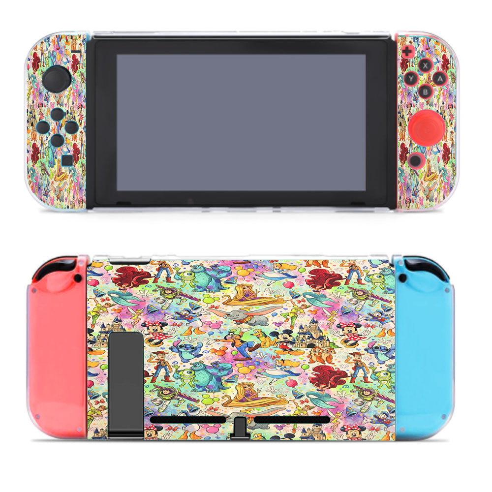 Full Disney All Characters Collage Nintendo Switch Cover Case