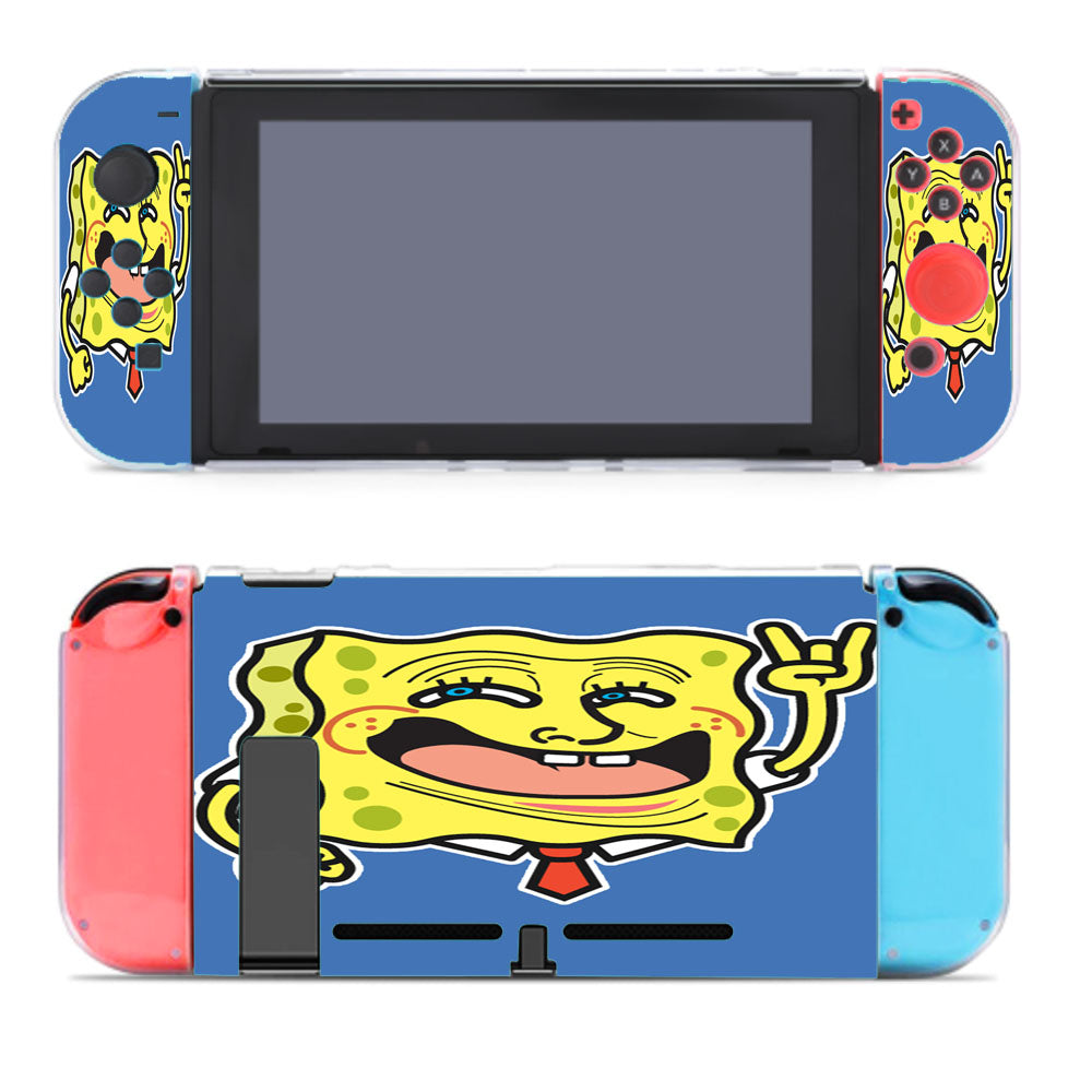 Funny Spongebob Nintendo Switch Cover Case