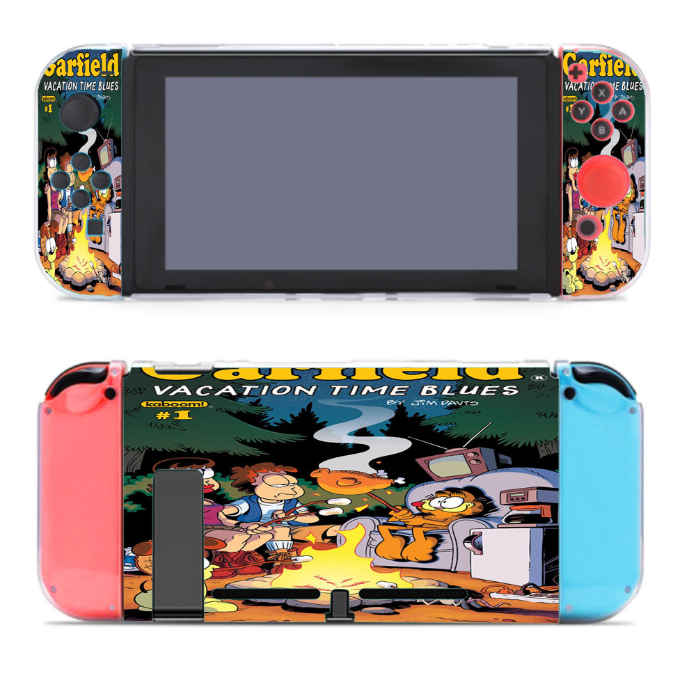 Garfield 018 Vacation Time Blues Nintendo Switch Cover Case