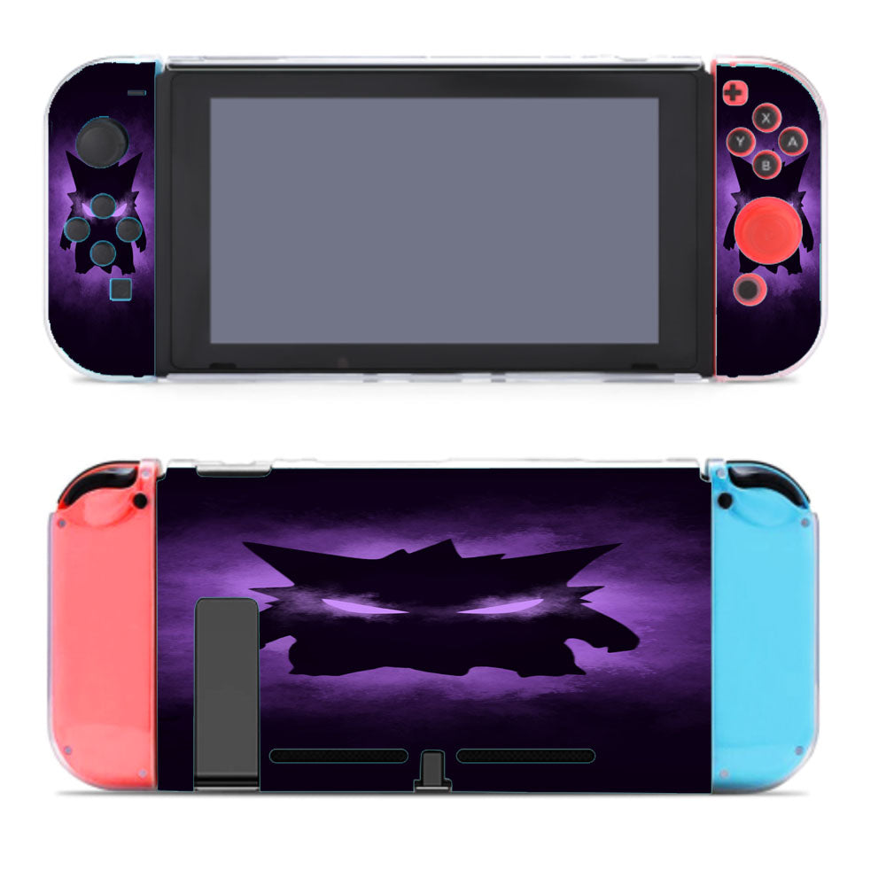 Gengar Pokemon Silhouette Nintendo Switch Cover Case