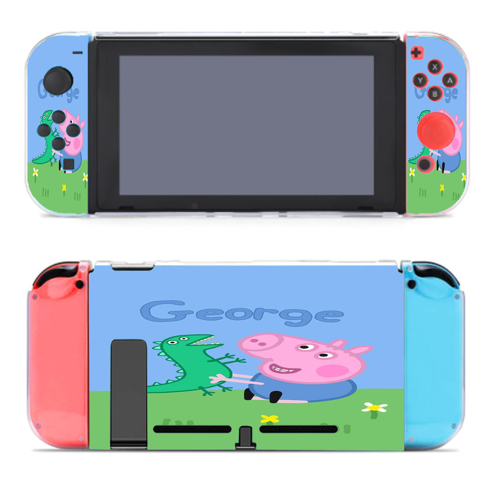 George Peppa Pig Cartoon Nintendo Switch Cover Case