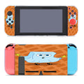 Ghost Spongebob Waffle Pattern Nintendo Switch Cover Case