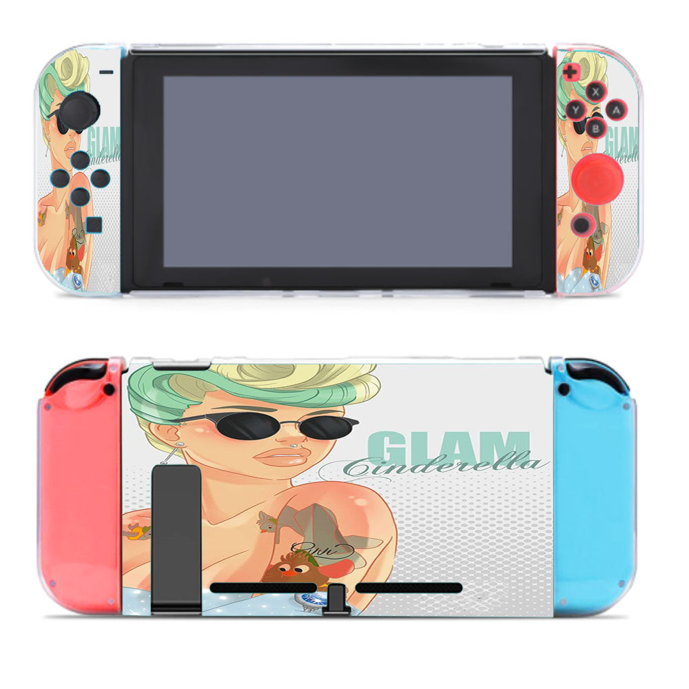 Glam, Cinderella, Disney Nintendo Switch Cover Case