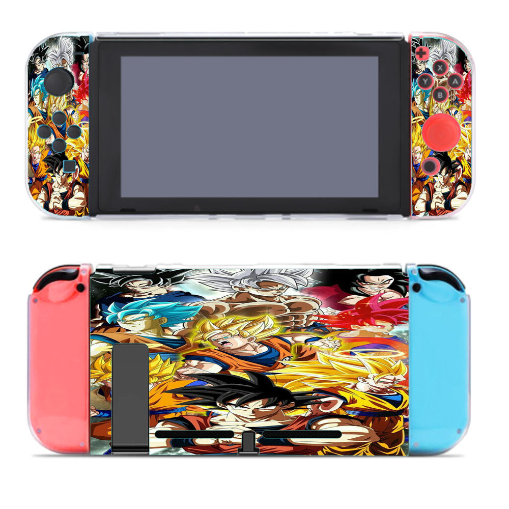 Goku All Tranformations Nintendo Switch Cover Case