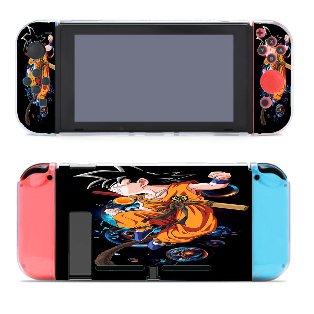 Goku And Bubble Illustration Nintendo Switch Cover Case