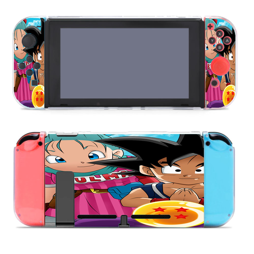 Goku And Bulma Wallpaper Nintendo Switch Cover Case
