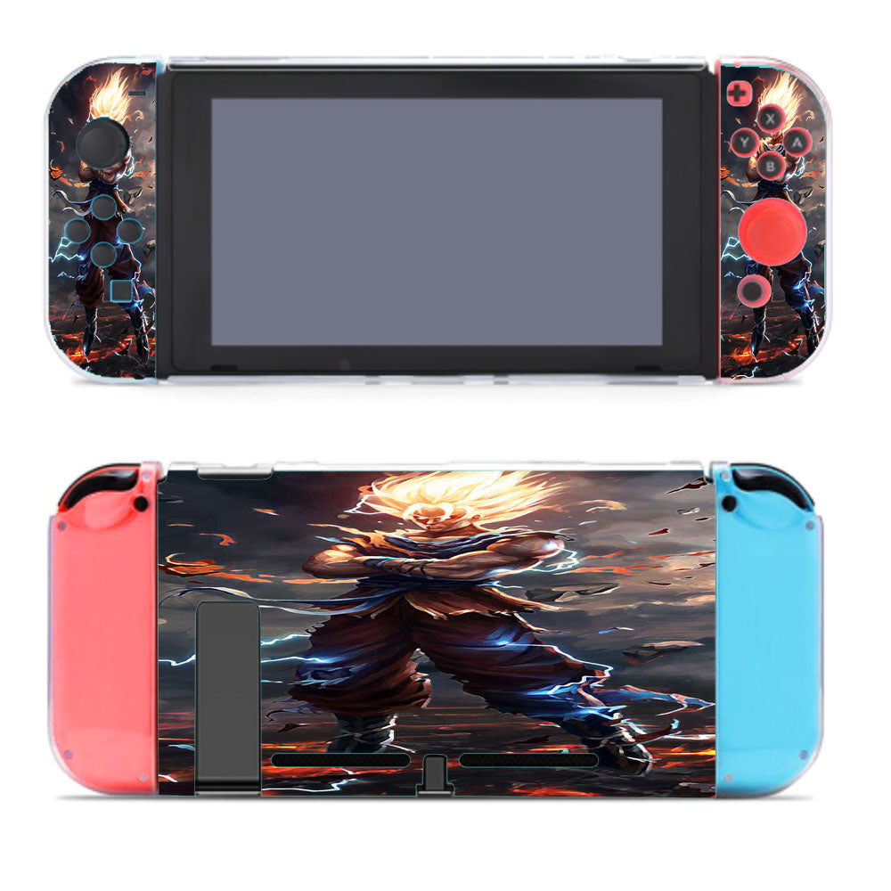 Goku Dragonball Illustration Nintendo Switch Cover Case