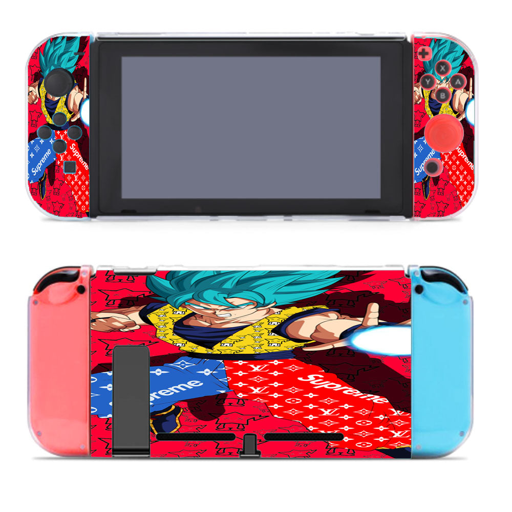 Goku Hype Pattern Nintendo Switch Cover Case