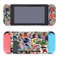 Goku Krilin Vegeta Bulma Dragon Ball Sticker Collage Nintendo Switch Cover Case