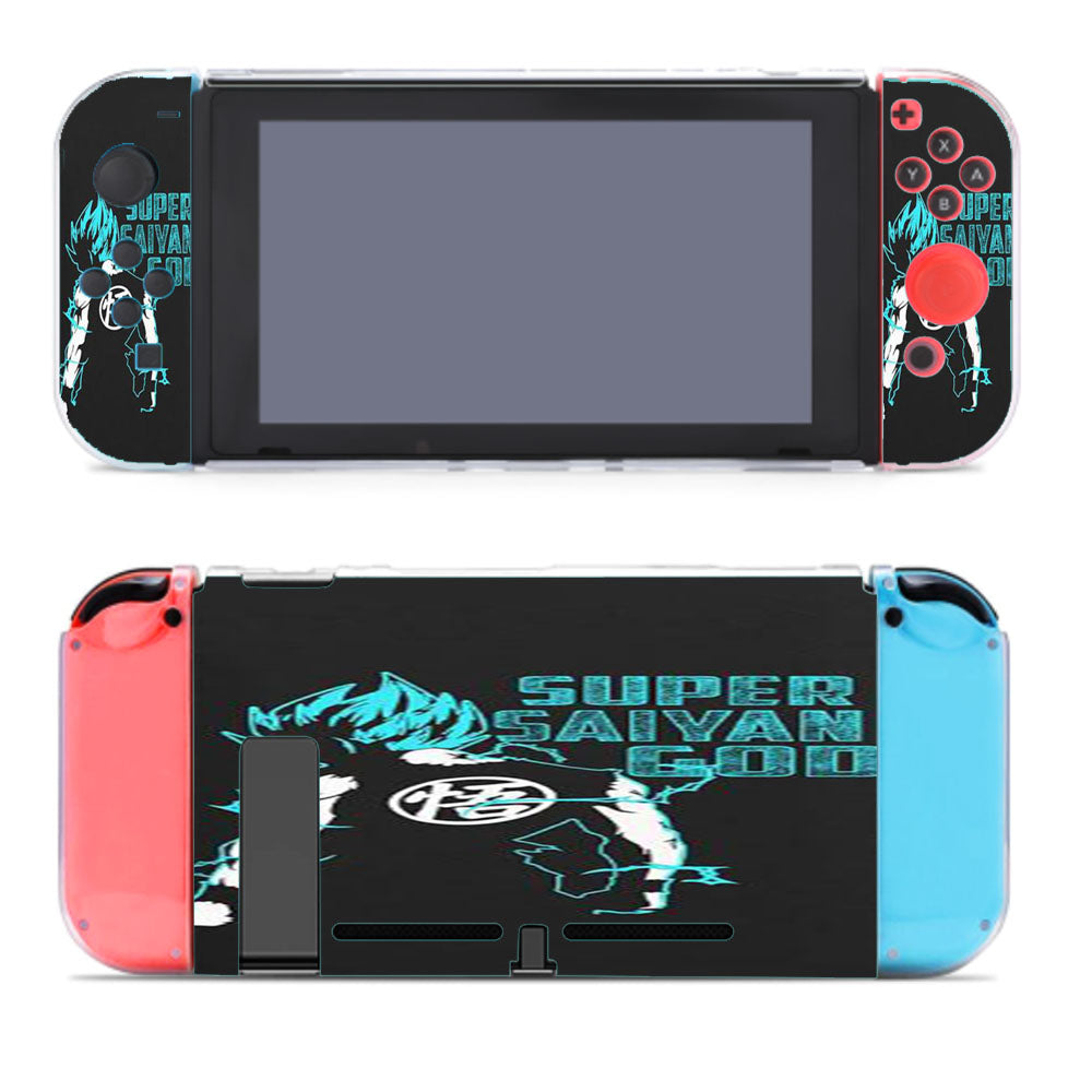 Goku Super Saiyan God Nintendo Switch Cover Case