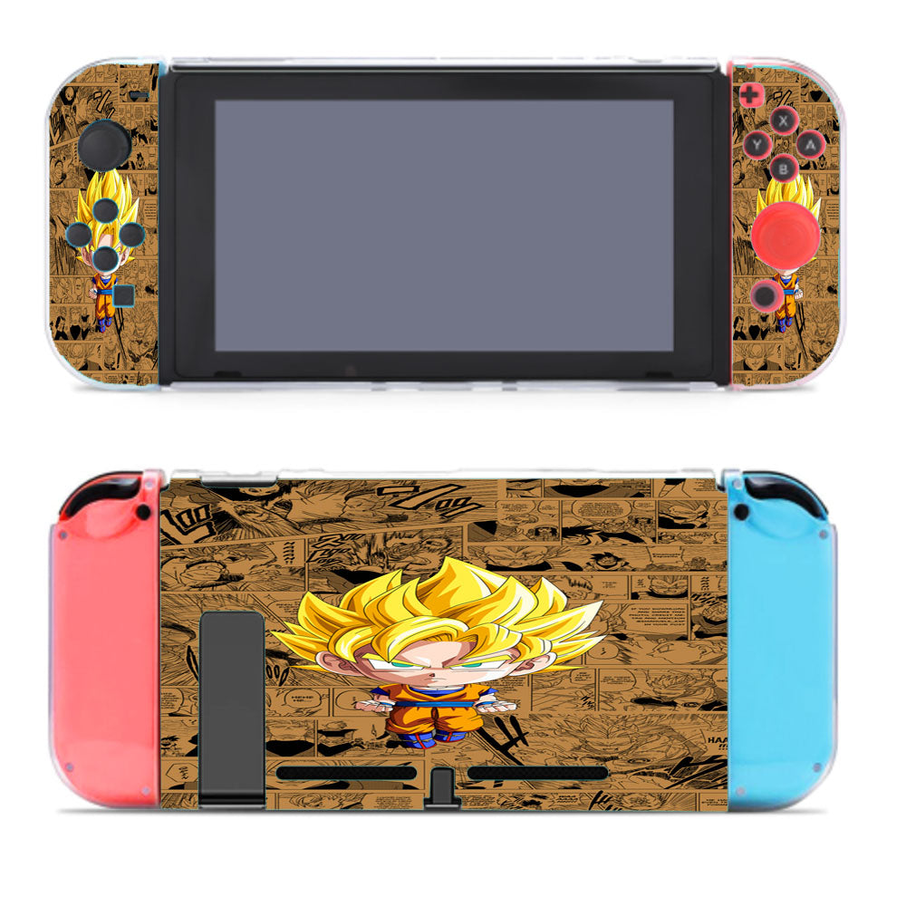 Goku Super Sayan Comic Nintendo Switch Cover Case