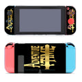 Gold Art Adventure Time Logo Nintendo Switch Cover Case