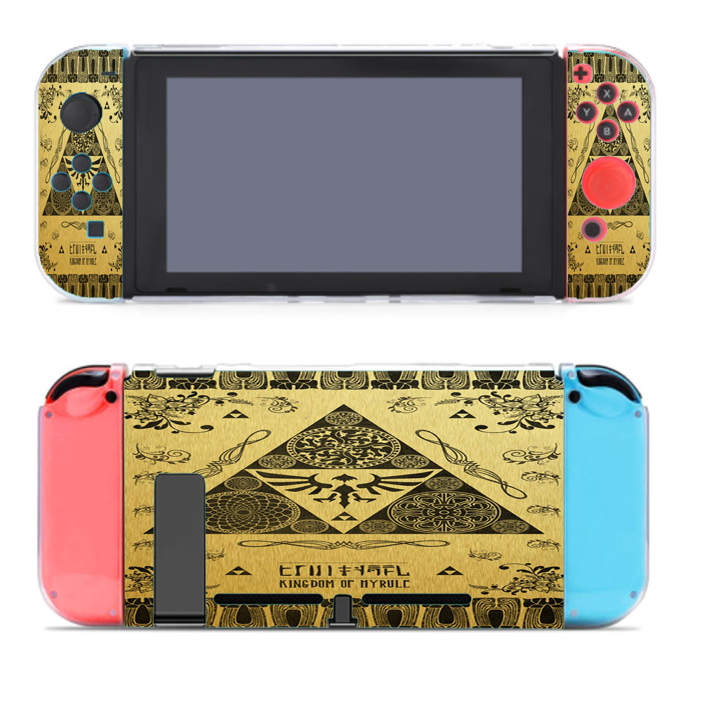 Gold The Legend Of Zelda Nintendo Switch Cover Case