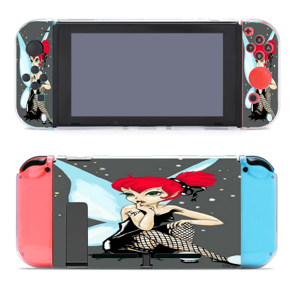 Gothic Tinkerbell Disney Nintendo Switch Cover Case