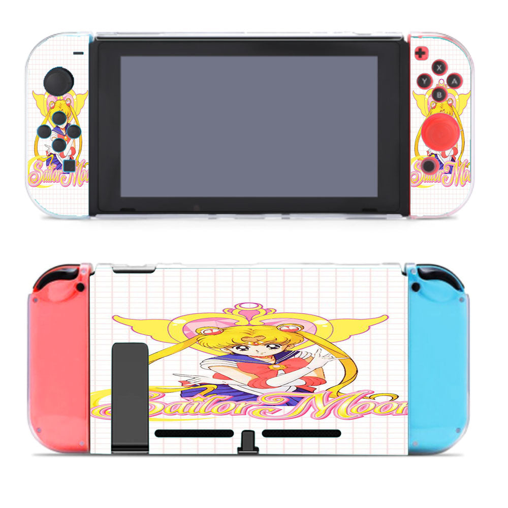 Grid Sailor Moon Classic Nintendo Switch Cover Case