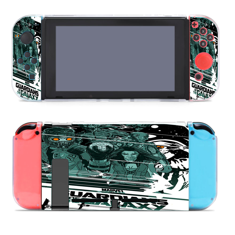 Guardians Of The Galaxy Green Poster Posse Nintendo Switch Cover Case