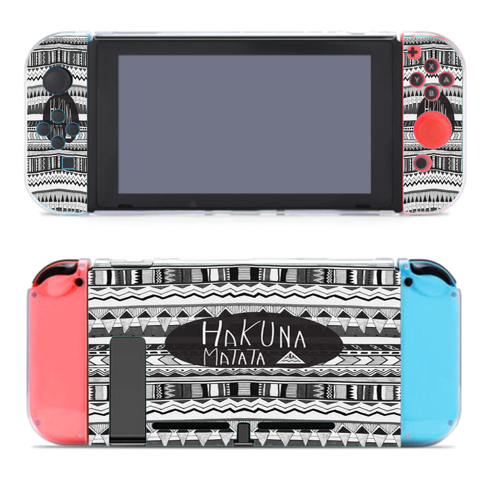 Hakuna Matata Aztec Nintendo Switch Cover Case