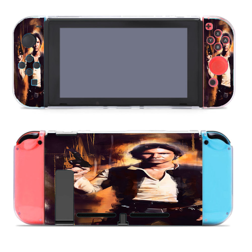 Han Solo Star Wars Art Movie Wallpaper Nintendo Switch Cover Case