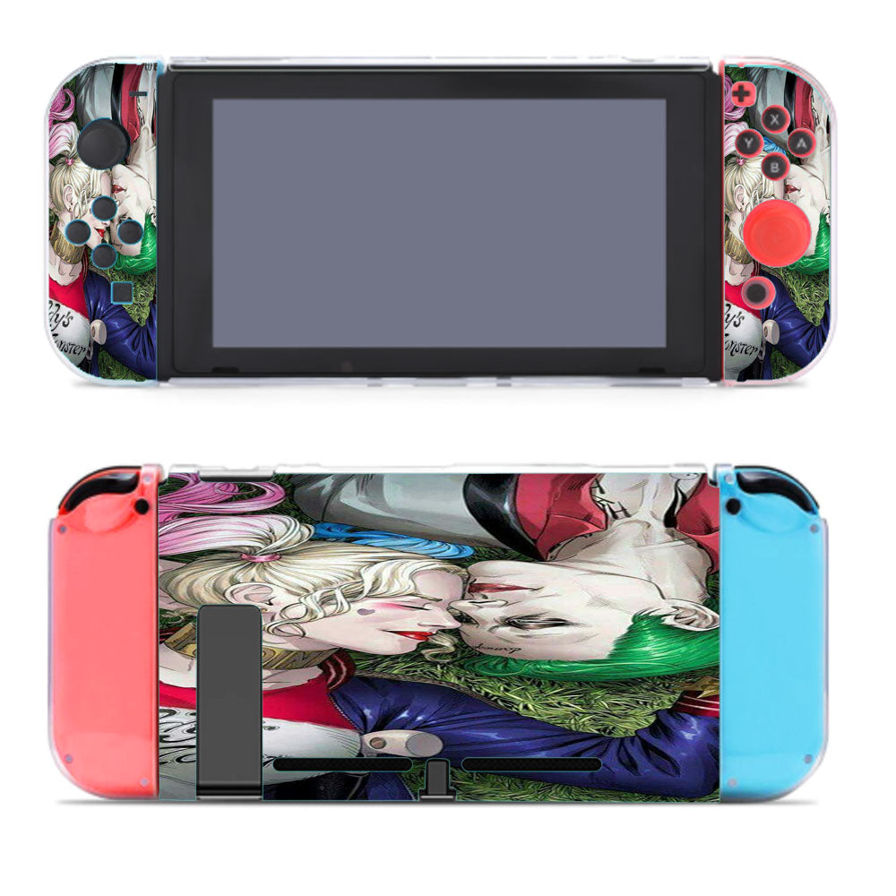 Harley Quinn Joker Couple Nintendo Switch Cover Case