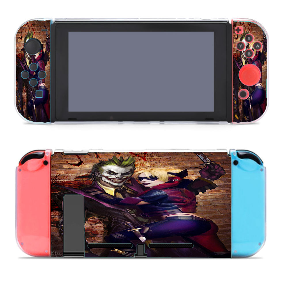Harley Quinn With Joker Nintendo Switch Cover Case