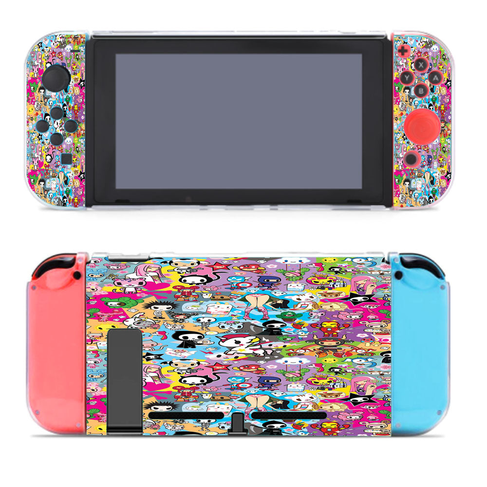 Hello Kitty Tokidoki Wallpaper Nintendo Switch Cover Case