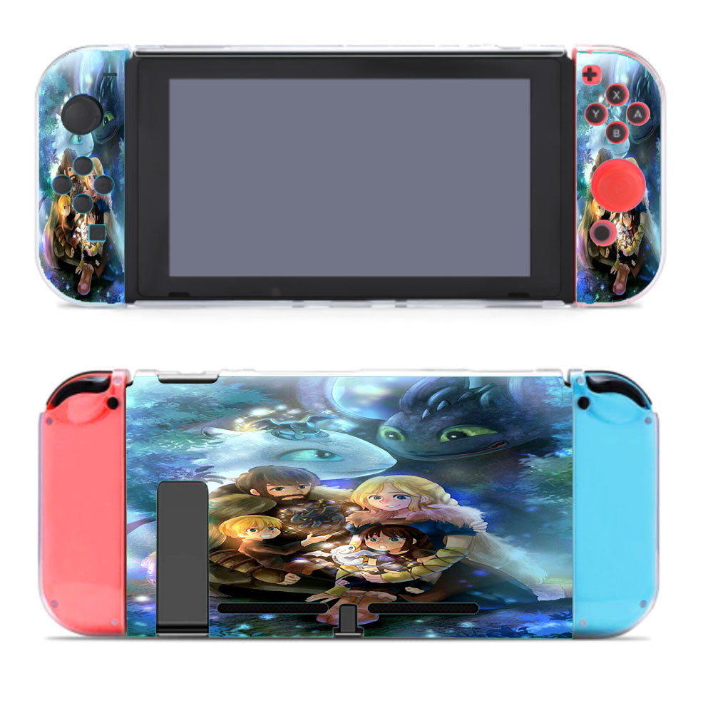 Hiccup And Family How To Train Your Dragon 3 Nintendo Switch Cover Case