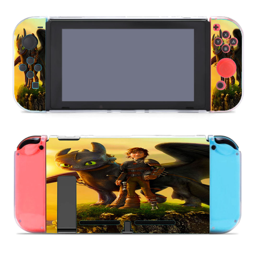 How To Train Your Dragon Hiccup And Night Fury Nintendo Switch Cover Case