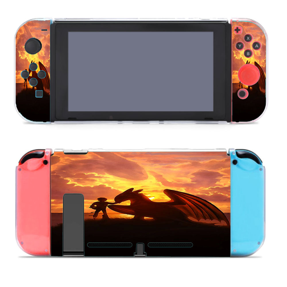 How To Train Your Dragon The Hidden World Sunset Nintendo Switch Cover Case