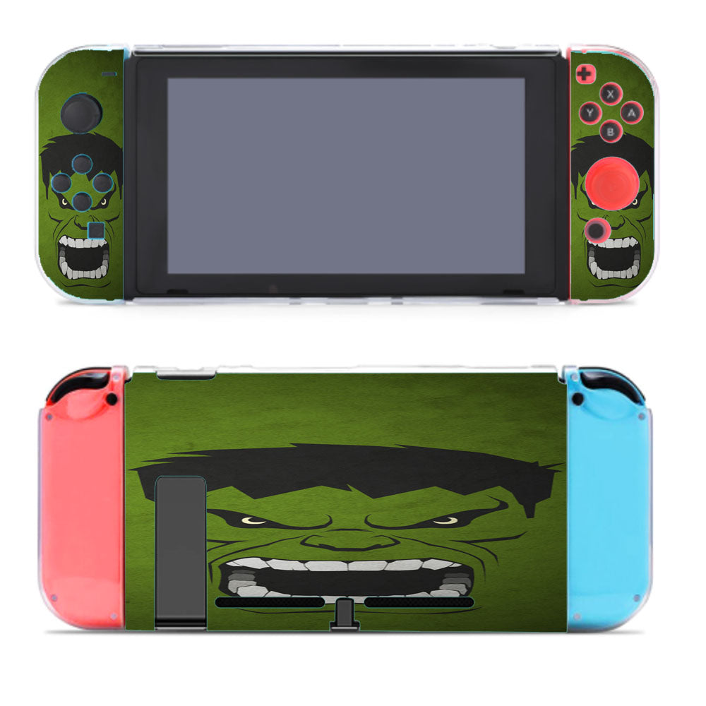 Hulk Face Avengers Disney Nintendo Switch Cover Case