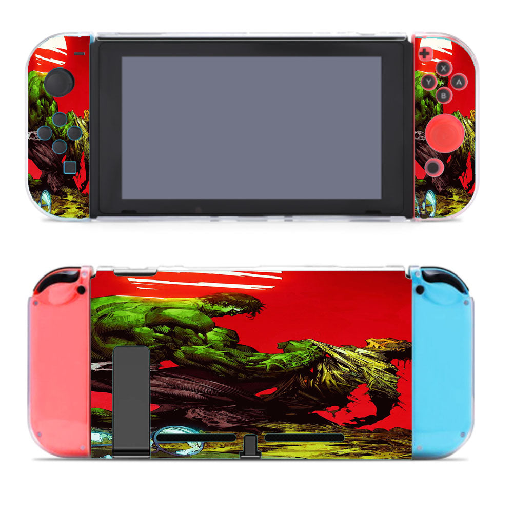 Hulk Rage Comic Nintendo Switch Cover Case