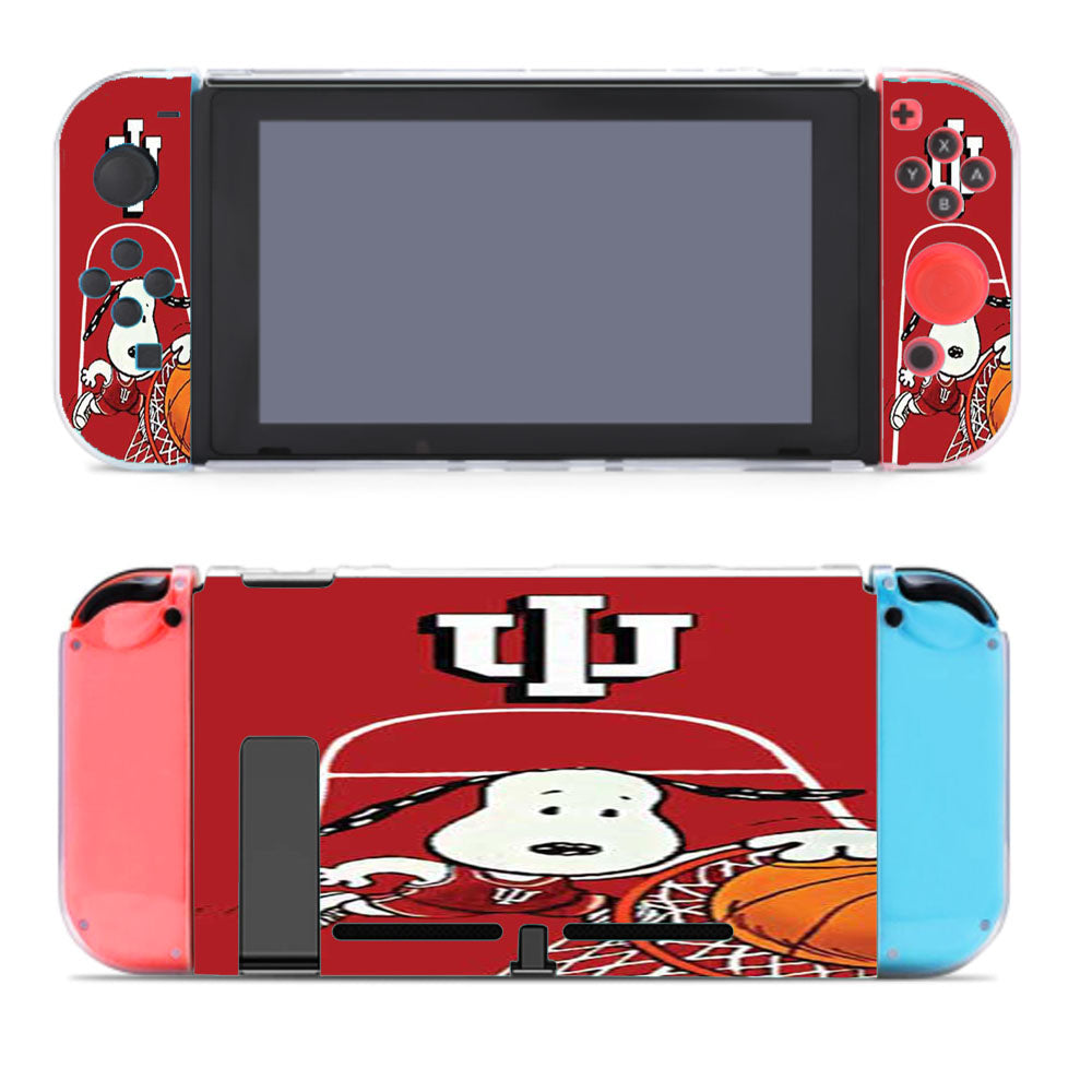 Indy Hoosiers Snoopy Dunk Nintendo Switch Cover Case