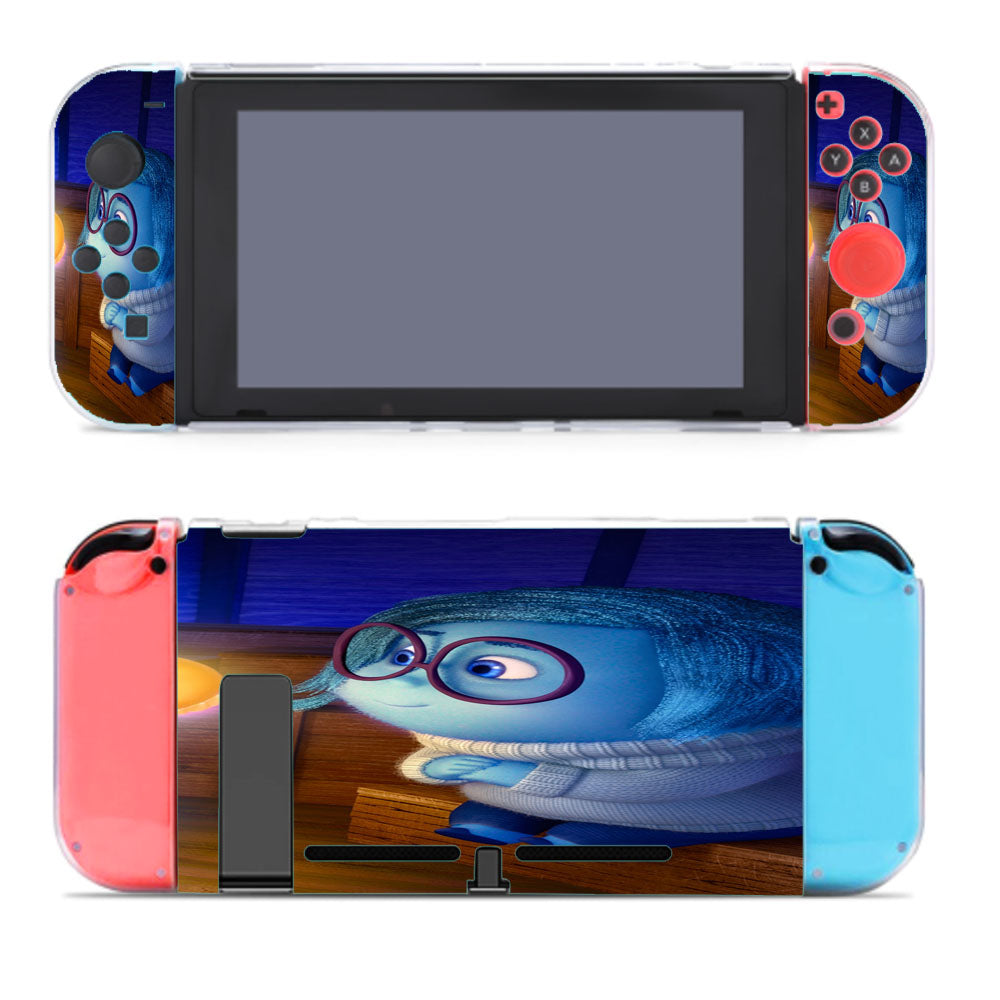 Inside Out Disney Sadnes Nintendo Switch Cover Case