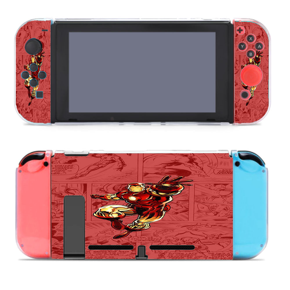 Ironman Comic Nintendo Switch Cover Case