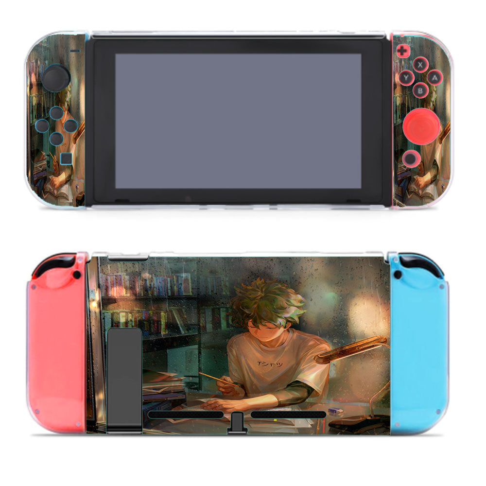 Izuku Midoriya My Hero Academia Book Nintendo Switch Cover Case