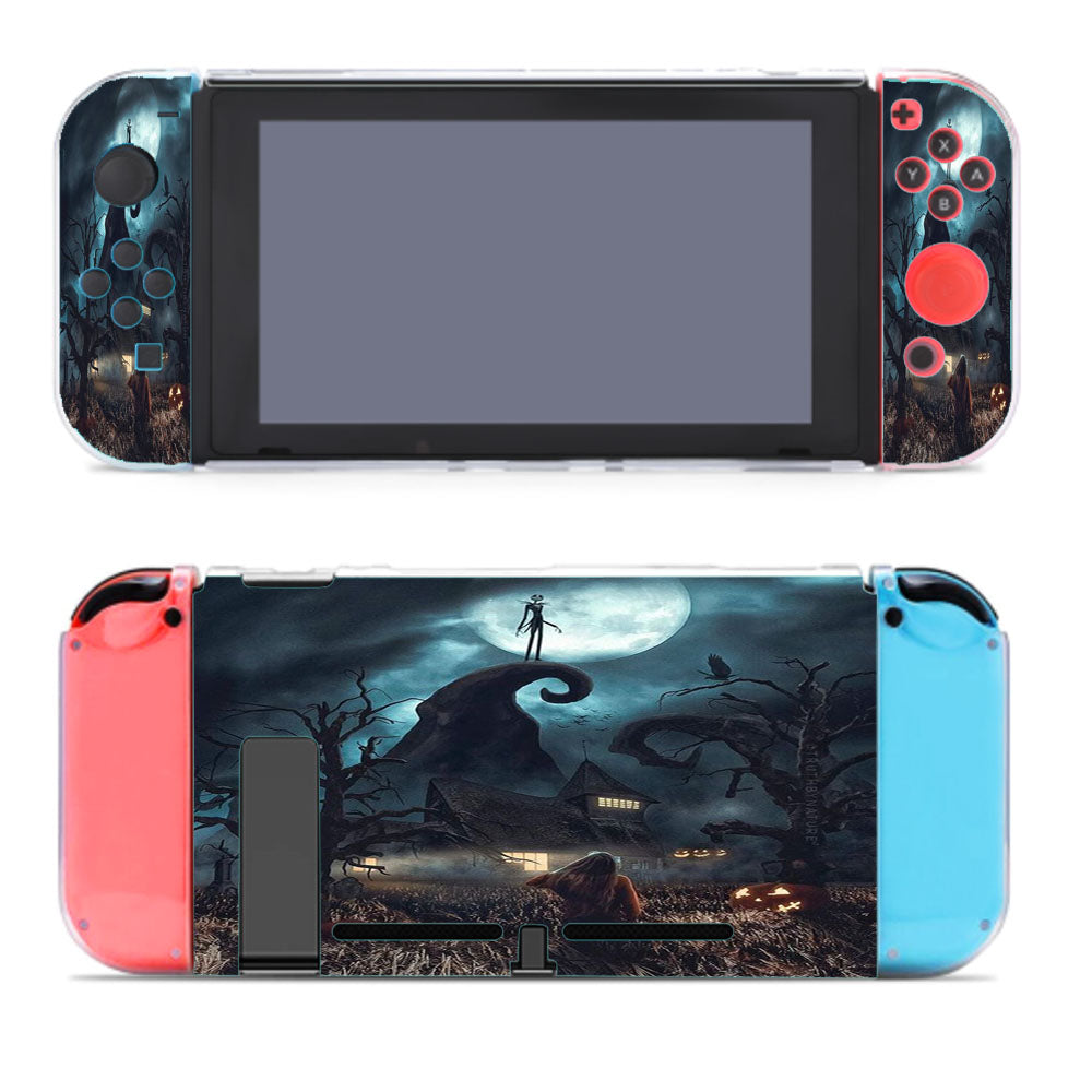 Jack Skellington Halloween Wallpaper Nintendo Switch Cover Case