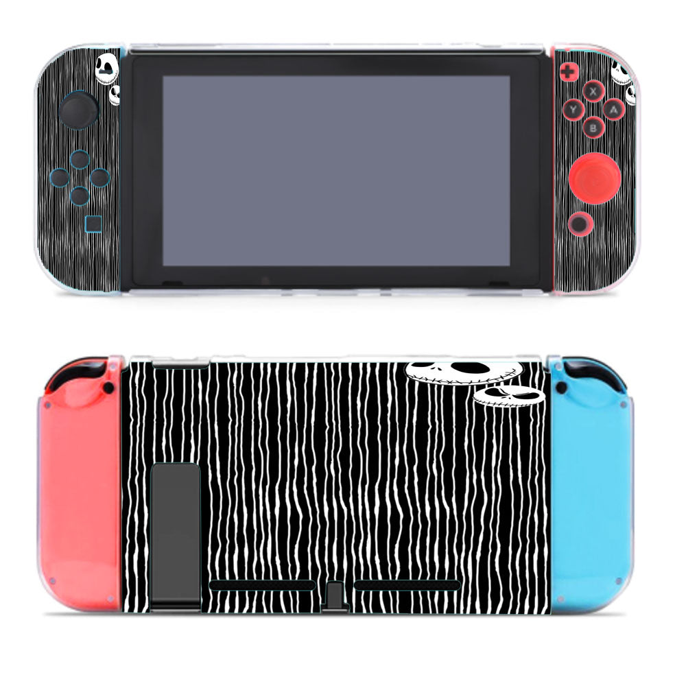 Jack Skellington Skull Stripe Nintendo Switch Cover Case