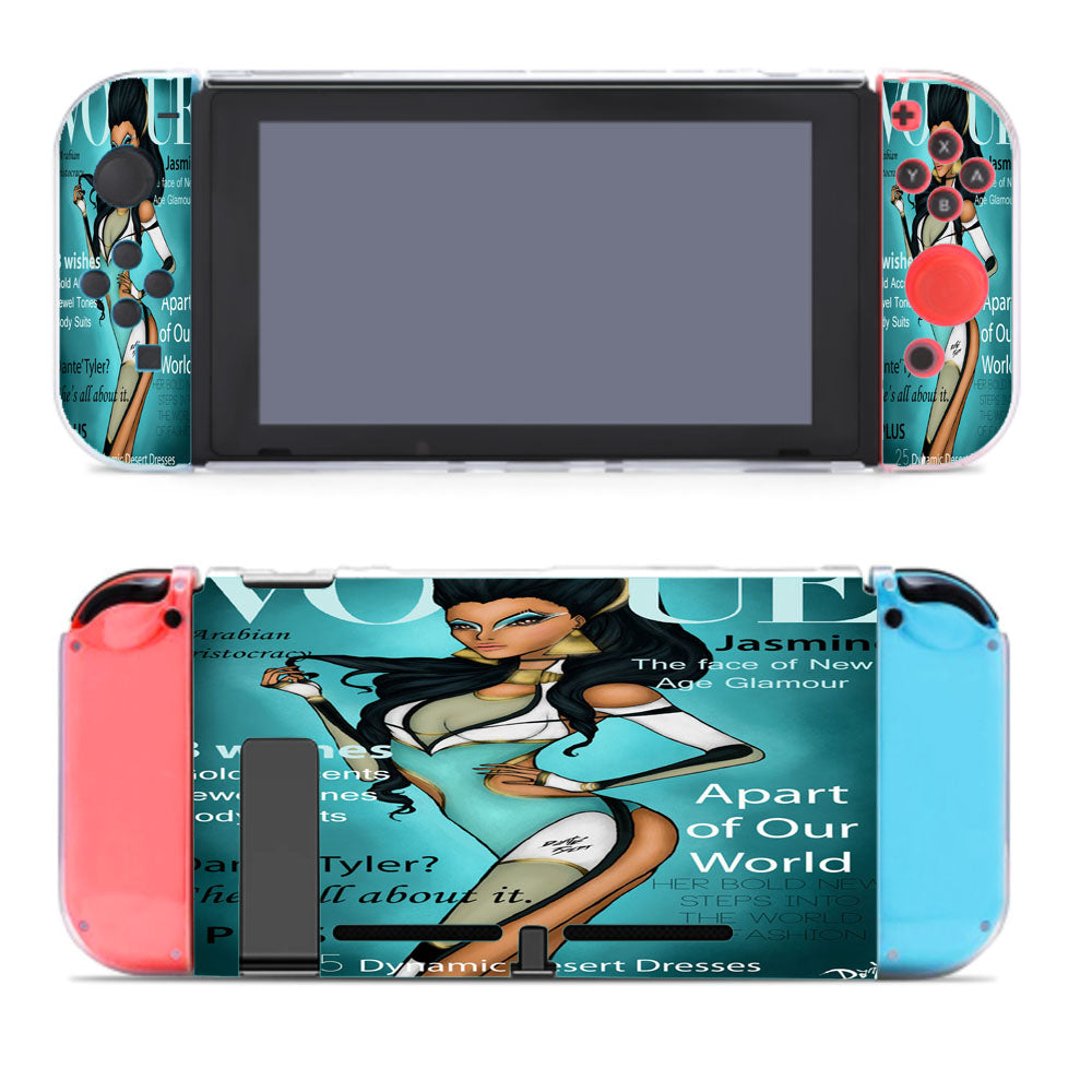 Jasmine Vogue Disney Cover Nintendo Switch Cover Case