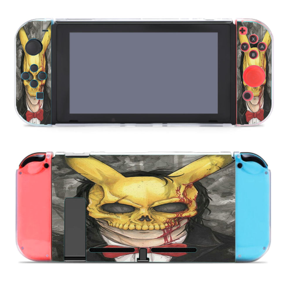 Jeff The Killer Pikachu Nintendo Switch Cover Case