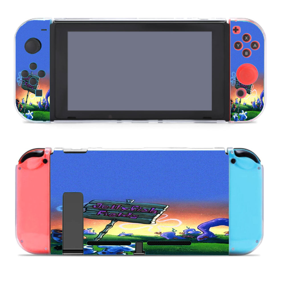 Jellyfish Fields Spongebob Nintendo Switch Cover Case