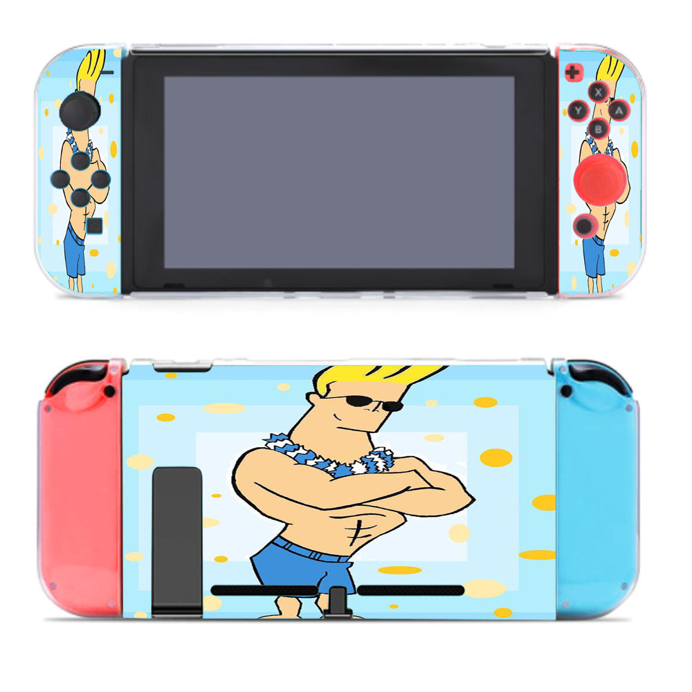 Johnny Bravo Aloha Nintendo Switch Cover Case