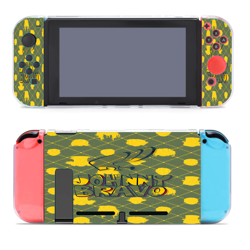 Johnny Bravo Cartoon Pattern Nintendo Switch Cover Case