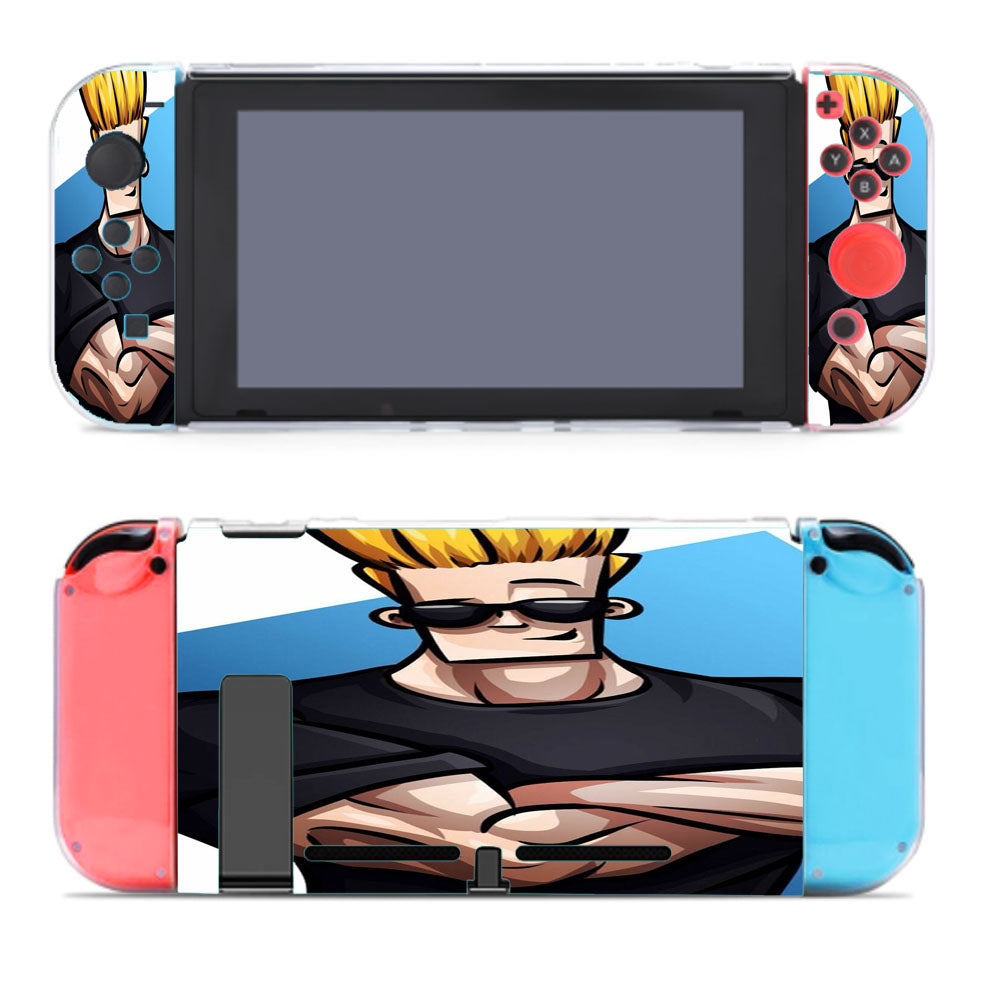 Johnny Bravo Cool Wallpaper Nintendo Switch Cover Case
