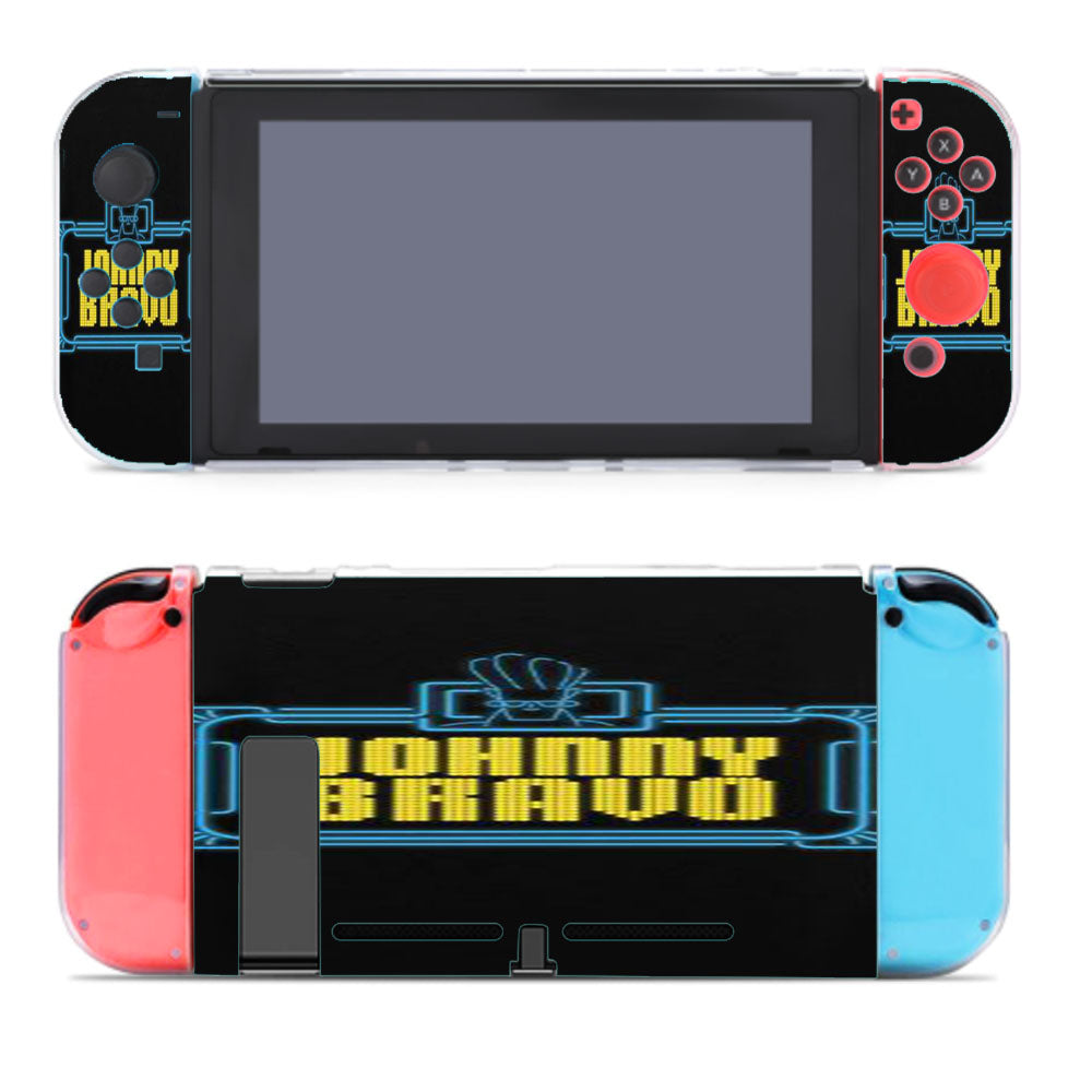 Johnny Bravo Neon Nintendo Switch Cover Case
