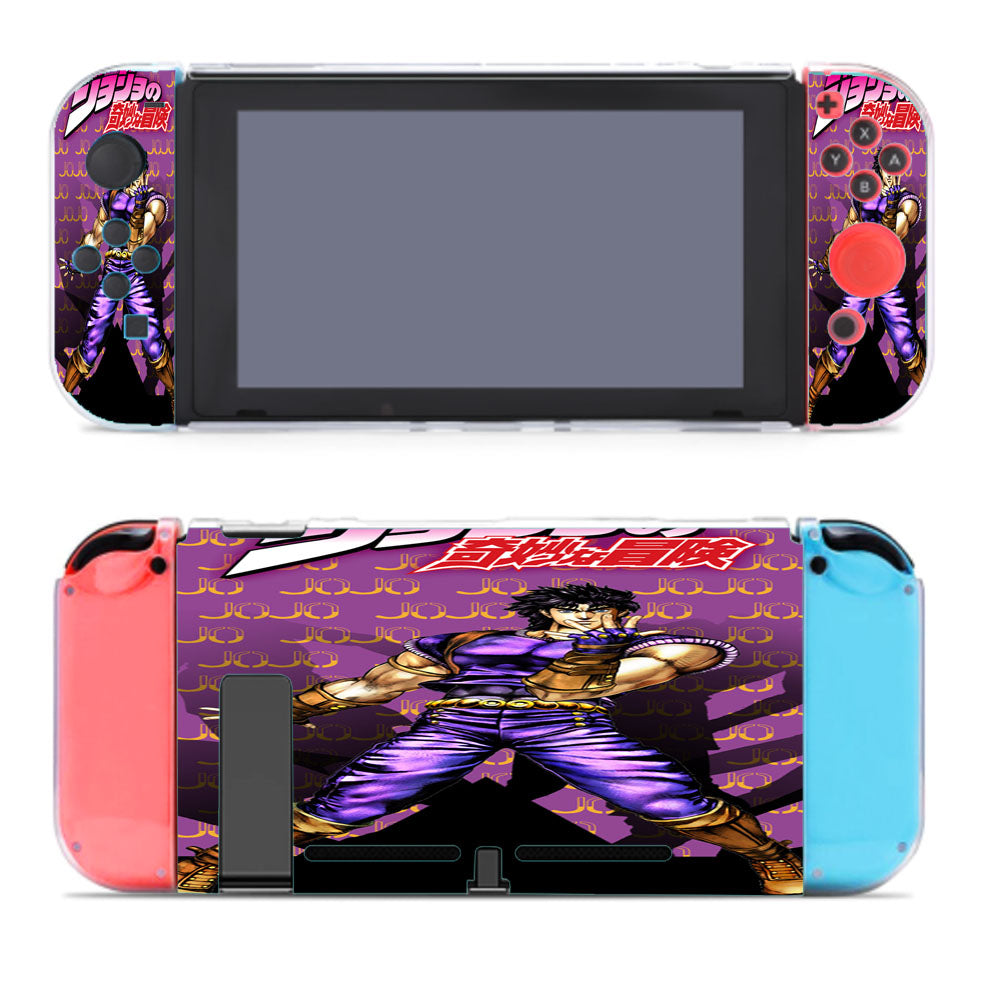 Jojo Bizzare Adventure Vintage Pattern Nintendo Switch Cover Case