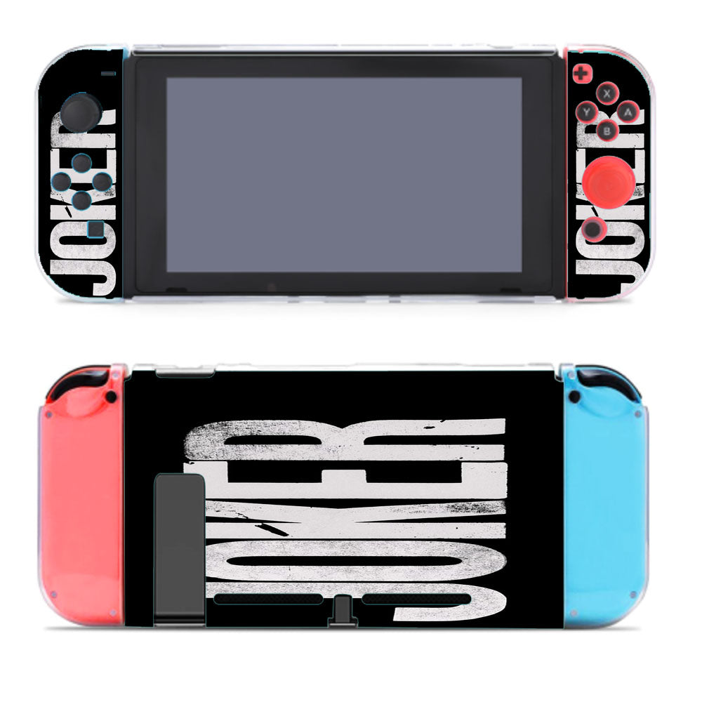 Joker Canvas Font Nintendo Switch Cover Case
