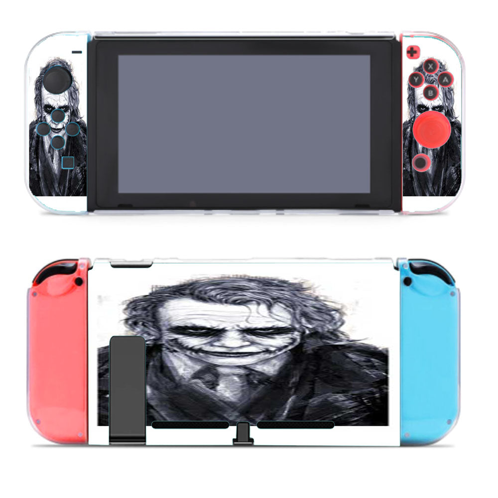 Joker Drawing Serious Face Nintendo Switch Cover Case