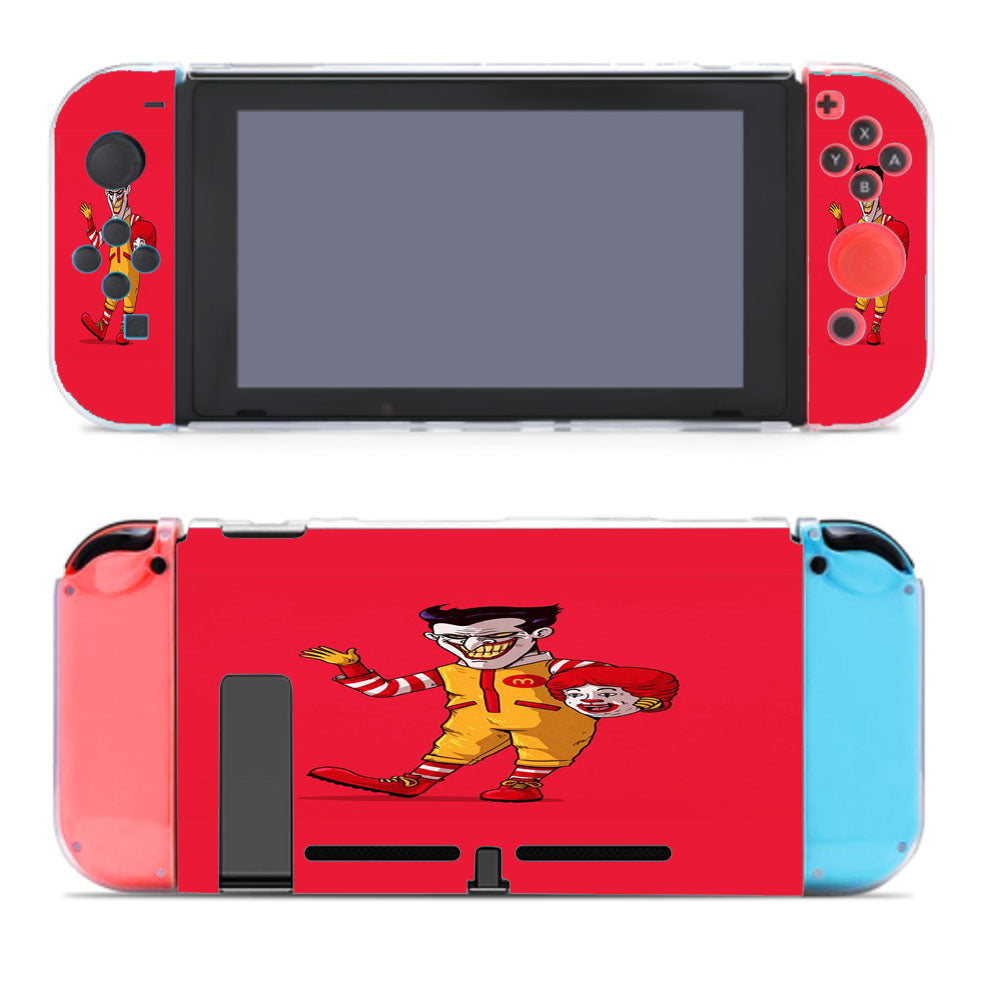Joker Mcdonald Clown Custom Nintendo Switch Cover Case