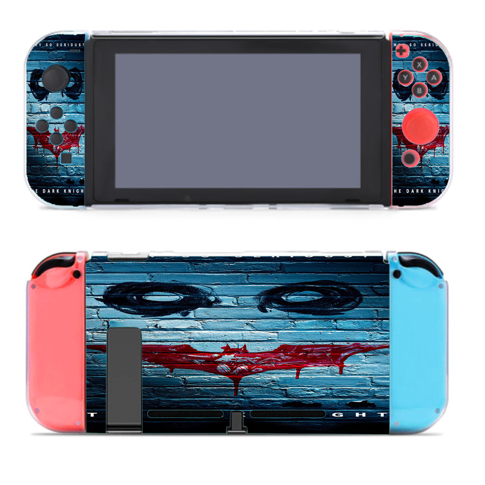 Joker Why So Serious Logo Nintendo Switch Cover Case